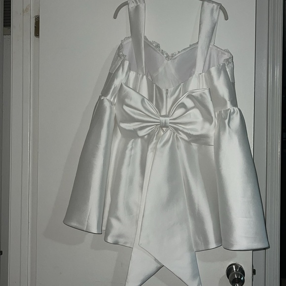 White Mini Ruby Dress - Picture 3 of 9